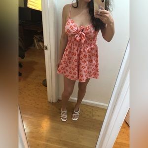 Beautiful flower romper